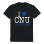 W Republic I Love Tee Shirt Christopher Newport Captains 551-279