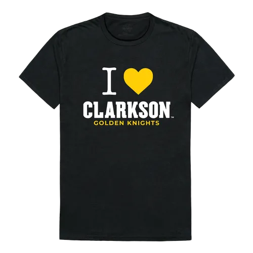 W Republic I Love Tee Shirt Clarkson Golden Knights 551-281