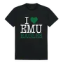 W Republic I Love Tee Shirt Eastern Michigan Eagles 551-295