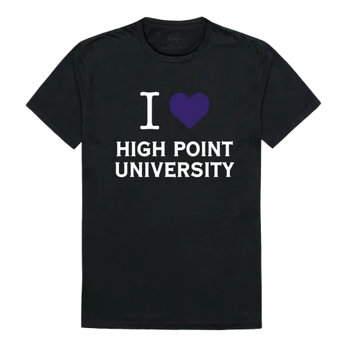 W Republic I Love Tee Shirt High Point Panthers 551-311