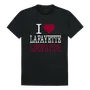 W Republic I Love Tee Shirt Lafayette Leopards 551-323