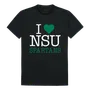 W Republic I Love Tee Shirt Norfolk State Spartans 551-350