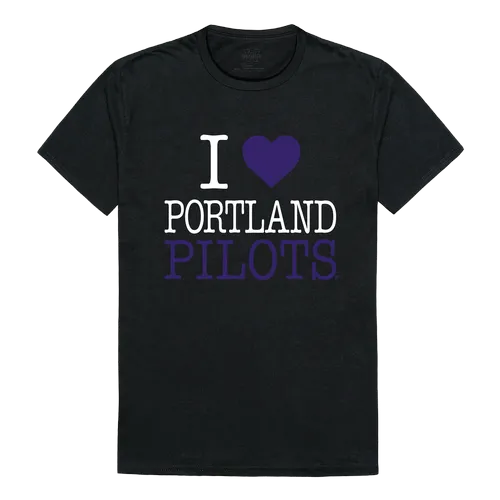 W Republic I Love Tee Shirt Portland Pilots 551-363