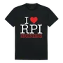 W Republic I Love Tee Shirt Rensselaer Polytechnic Institute 551-367