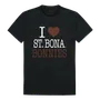 W Republic I Love Tee Shirt Saint Bonaventure University Bonnies 551-386