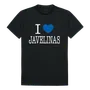 W Republic I Love Tee Shirt Texas A&M Kingsville Javelinas 551-392