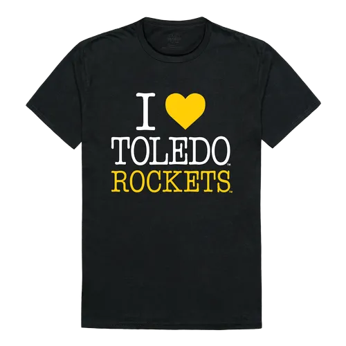 W Republic I Love Tee Shirt Toledo Rockets 551-396