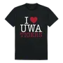 W Republic I Love Tee Shirt West Alabama Tigers 551-401