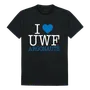 W Republic I Love Tee Shirt West Florida Argonauts 551-402