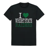 W Republic I Love Tee Shirt Wright State University Raiders 551-416