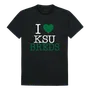 W Republic I Love Tee Shirt Kentucky State University Thorobreds 551-432