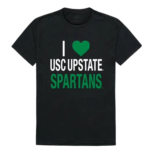 W Republic I Love Tee Shirt Usc Upstate Spartans 551-443