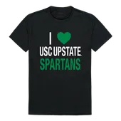 W Republic I Love Tee Shirt Usc Upstate Spartans 551-443