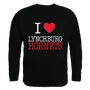 W Republic I Love Crewneck Sweatshirt Lynchburg Hornets 552-179