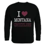 W Republic I Love Crewneck Sweatshirt Montana Grizzlies 552-191