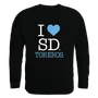 W Republic I Love Crewneck Sweatshirt San Diego Toreros 552-197