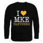 W Republic I Love Crewneck Sweatshirt Wisconsin Milwaukee Panthers 552-199