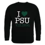 W Republic I Love Crewneck Sweatshirt Portland State Vikings 552-229