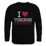 W Republic I Love Crewneck Sweatshirt Tuskegee Golden Tigers 552-240