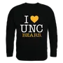 W Republic I Love Crewneck Sweatshirt Northern Colorado Bears 552-244