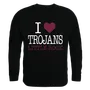 W Republic I Love Crewneck Sweatshirt University Of Arkansas At Little Rock 552-262