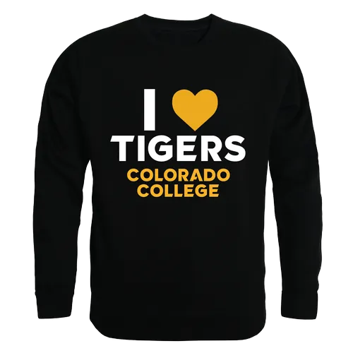 W Republic I Love Crewneck Sweatshirt Colorado Buffaloes 552-285