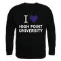 W Republic I Love Crewneck Sweatshirt High Point Panthers 552-311