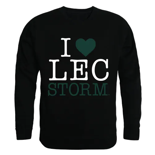 W Republic I Love Crewneck Sweatshirt Lake Erie Storm 552-324