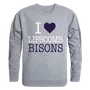 W Republic I Love Crewneck Sweatshirt Lipscomb Bisons 552-328