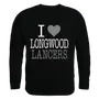 W Republic I Love Crewneck Sweatshirt Longwood Lancers 552-330