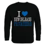 W Republic I Love Crewneck Sweatshirt New Orleans Privateers 552-349