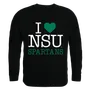 W Republic I Love Crewneck Sweatshirt Norfolk State Spartans 552-350