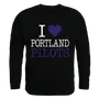 W Republic I Love Crewneck Sweatshirt Portland Pilots 552-363