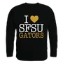 W Republic I Love Crewneck Sweatshirt San Francisco State Gators 552-376