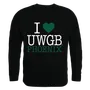 W Republic I Love Crewneck Sweatshirt Wisconsin Green Bay Phoenix 552-397