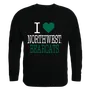 W Republic I Love Crewneck Sweatshirt Northwest Missouri State Bearcats 552-440