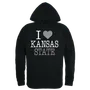 W Republic I Love Hoodie Kansas State Wildcats 553-127