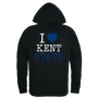 W Republic I Love Hoodie Kent State Golden Flashes 553-128