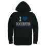 W Republic I Love Hoodie University Of Rochester Yellowjackets 553-146