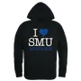 W Republic I Love Hoodie Southern Methodist Mustangs 553-150