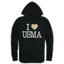W Republic I Love Hoodie United States Military Academy Black Knights 553-174