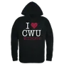 W Republic I Love Hoodie Central Washington Wildcats 553-213