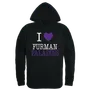 W Republic I Love Hoodie Furman University 553-220