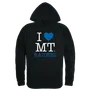 W Republic I Love Hoodie Middle Tennessee State Blue Raiders 553-223