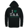 W Republic I Love Hoodie University Of Alaska Anchorage Seawolves 553-259