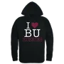 W Republic I Love Hoodie Bloomsburg University Huskies 553-268