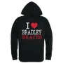 W Republic I Love Hoodie Bradley Braves 553-270