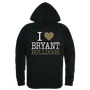 W Republic I Love Hoodie Bryant University Bulldogs 553-272