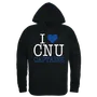 W Republic I Love Hoodie Christopher Newport Captains 553-279