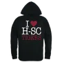 W Republic I Love Hoodie Hampden Sydney Tigers 553-309